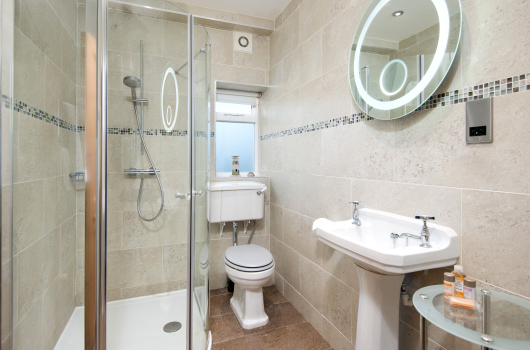 Shower Room, Leaholme Cottage, Newton-by-the-Sea, Northumberland Shower Room